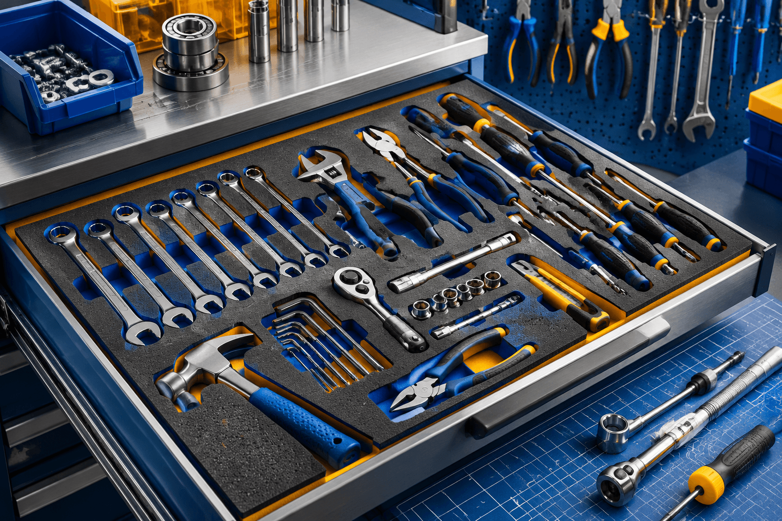 Give every tool a silhouette