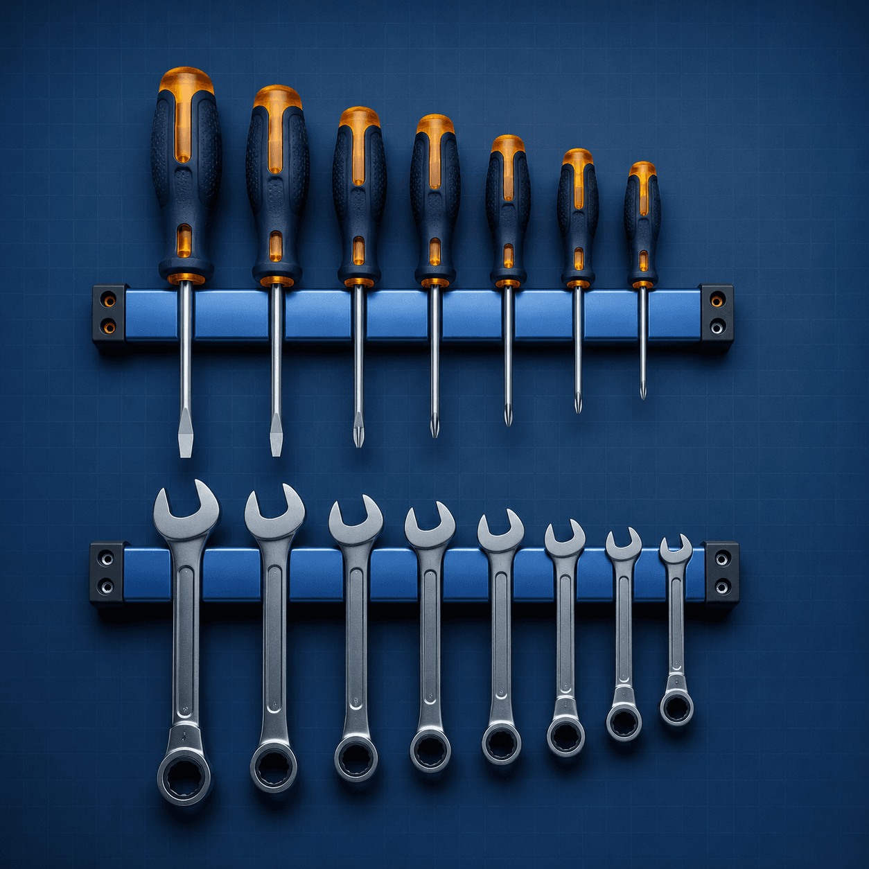 Magnetic Tool Strip (2-pack)